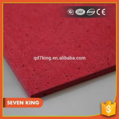 Qingdao 7king environment friendly and ashock absorbernd rubber floor from China